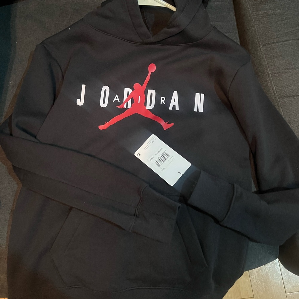 Jordan Black and Red Hoodie